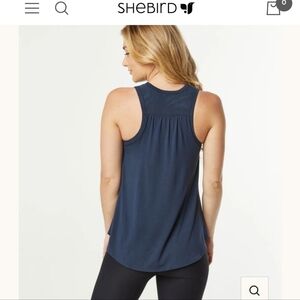 Women's Navy Tank Top